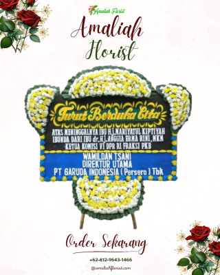 Papan Bunga Duka di Prabu Jaya